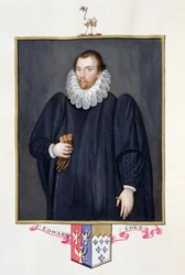 Portrett av Edward Coke (1552-1634) fra 
